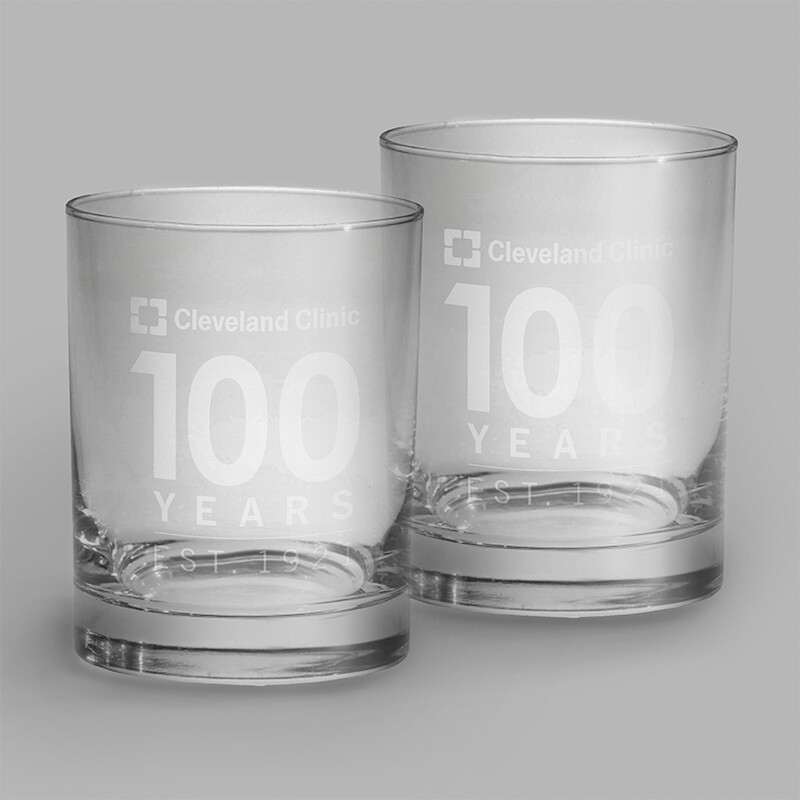 Cleveland Clinic Commemorative Drinking Glasses