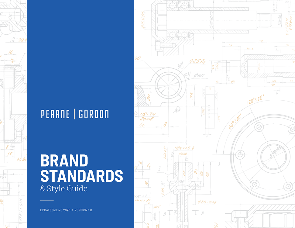 Pearne Brand Standards & Style Guide - Cover